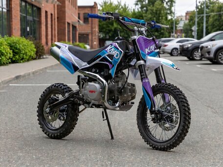 2026 Kayo Mini KMB YX125EM, фиолетовый, 68600 рублей, вид 1