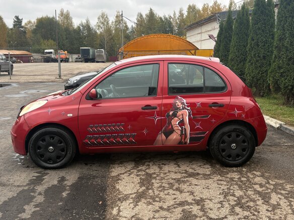 2007 Nissan Micra III (K12), пурпурный, 343000 рублей - вид 7