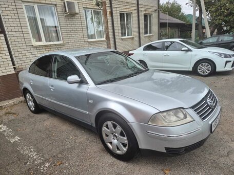 2003 Volkswagen Passat B5 Рестайлинг, серебристый, 550000 рублей, вид 2