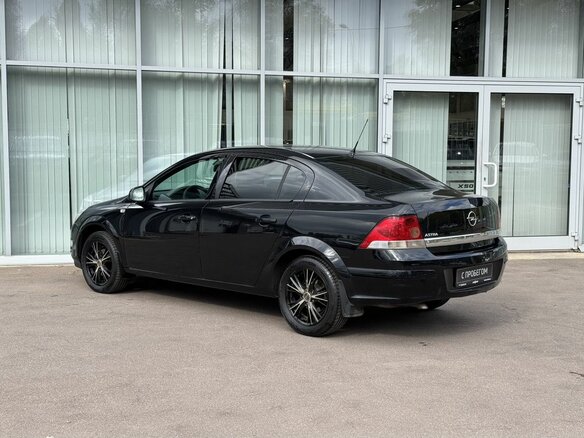 2011 Opel Astra H Рестайлинг, чёрный - вид 6