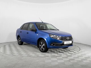 2019 Lada (ВАЗ) Granta I Рестайлинг, синий, 550000 рублей, вид 5