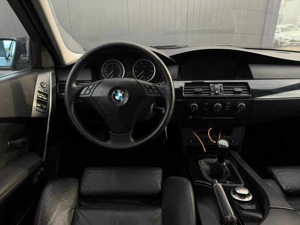 2003 BMW 5 серии 520i V (E60/E61), серый, 899000 рублей - вид 13