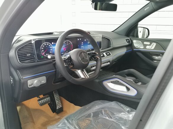 2026 Mercedes-Benz GLS 450 d II (X167) Рестайлинг, серый - вид 9