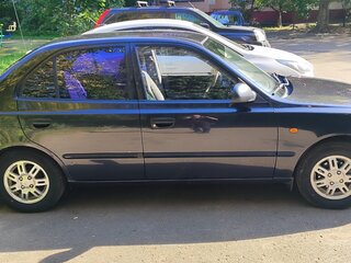 2007 Hyundai Accent ТагАЗ II, чёрный, 470000 рублей, вид 3