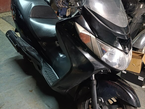 2006 Suzuki Burgman (SkyWave) 400, чёрный, 179999 рублей