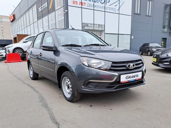 2026 Lada (ВАЗ) Granta I Рестайлинг, серый, 1109900 рублей - вид 7