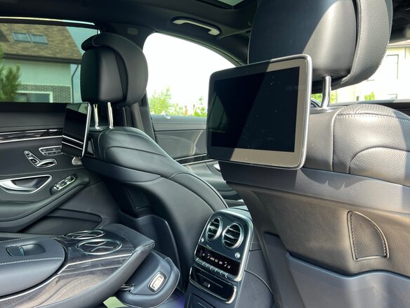 2020 Mercedes-Benz S-Класс 450 Long VI (W222, C217) Рестайлинг, чёрный, 11890000 рублей - вид 28