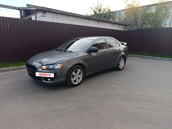 2008 Mitsubishi Lancer X, серый, 580000 рублей