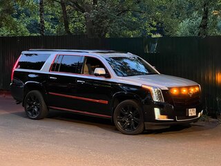 2016 Cadillac Escalade ESV IV, чёрный, 4950000 рублей, вид 5