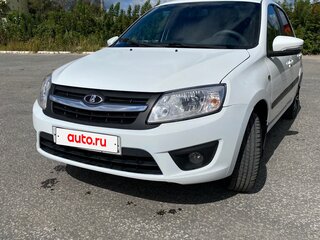 2015 Lada (ВАЗ) Granta I, белый, 455000 рублей, вид 1