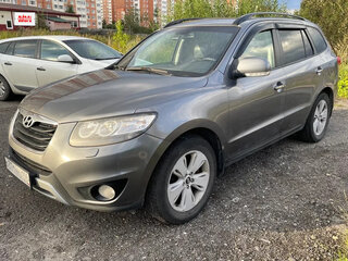 2012 Hyundai Santa Fe II Рестайлинг, серый, 1260000 рублей, вид 1