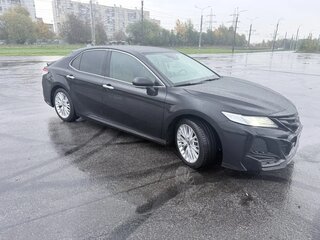 2020 Toyota Camry VIII (XV70), чёрный, 3750000 рублей, вид 5
