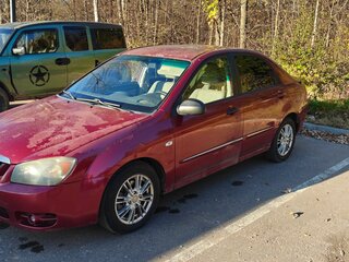 2007 Kia Cerato I Рестайлинг, красный, 220000 рублей, вид 1