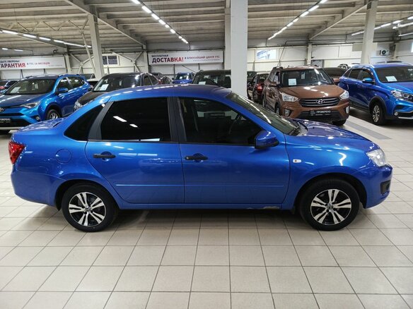 2018 Lada (ВАЗ) Granta I, синий - вид 3