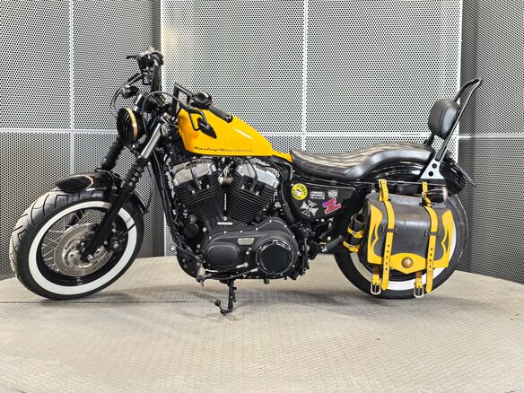 2012 Harley-Davidson Forty-Eight, жёлтый, 849000 рублей - вид 4