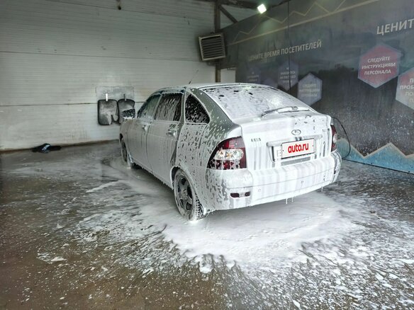 2012 Lada (ВАЗ) Priora I, серебристый, 340000 рублей - вид 8