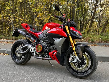 2025 Ducati Streetfighter V2, красный, 2490000 рублей, вид 1