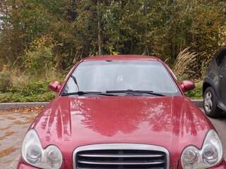 2006 Hyundai Sonata ТагАЗ IV (EF) Рестайлинг, красный, 380000 рублей, вид 1