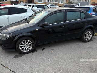 2008 Opel Astra H Рестайлинг, чёрный, 380000 рублей, вид 4