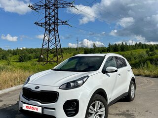 2017 Kia Sportage IV, белый, 1900000 рублей, вид 1