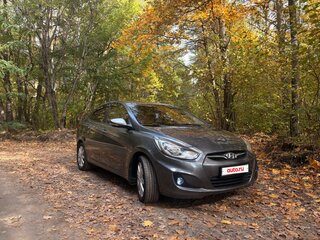 2011 Hyundai Solaris I, чёрный, 780000 рублей, вид 1