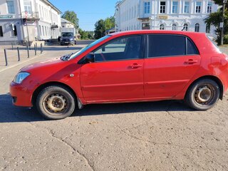 2005 Toyota Corolla IX (E120, E130) Рестайлинг, красный, 300000 рублей, вид 4