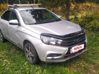 2017 Lada (ВАЗ) Vesta I, серебристый, 750000 рублей, вид 1