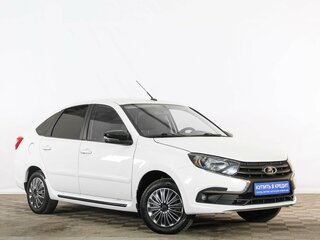 2020 Lada (ВАЗ) Granta I Рестайлинг, белый, 679000 рублей, вид 1