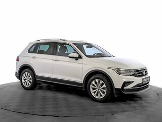 2021 Volkswagen Tiguan II Рестайлинг, белый, 3090000 рублей, вид 3