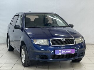 2006 Skoda Fabia I Рестайлинг, синий, 370000 рублей, вид 2