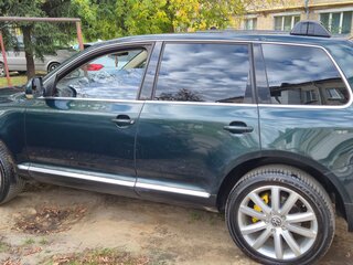 2004 Volkswagen Touareg I, зелёный, 600000 рублей, вид 5