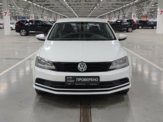 2016 Volkswagen Jetta VI Рестайлинг, белый, 1090000 рублей, вид 2