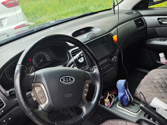 2008 Kia Magentis II, синий, 589000 рублей - вид 6