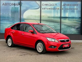 2010 Ford Focus II Рестайлинг, красный, 495000 рублей, вид 3