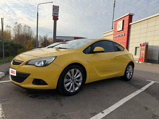 2013 Opel Astra GTC J Рестайлинг, жёлтый, 900000 рублей, вид 2
