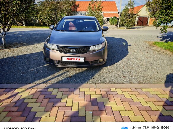2010 Kia Cerato 6-speed II, серый, 800000 рублей