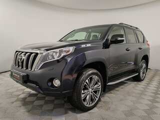 2014 Toyota Land Cruiser Prado 5-speed 150 Series Рестайлинг 1, чёрный, 4175000 рублей, вид 1