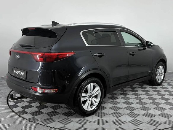 2018 Kia Sportage IV, чёрный, 1840000 рублей - вид 5