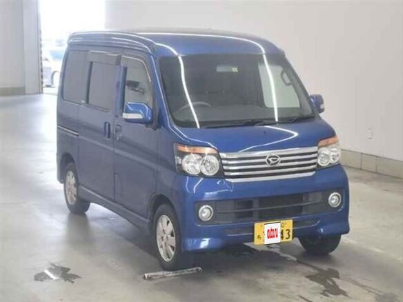 2014 Daihatsu Atrai V Рестайлинг, синий, 800000 рублей