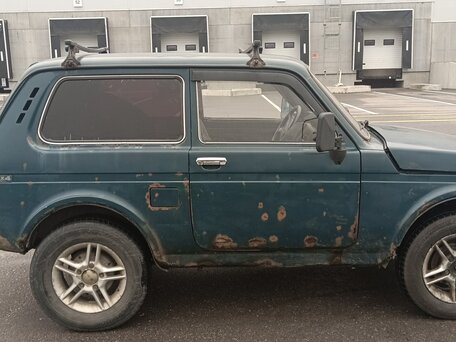 2002 Lada (ВАЗ) 2121 (4x4) I Рестайлинг, синий, 100000 рублей, вид 3