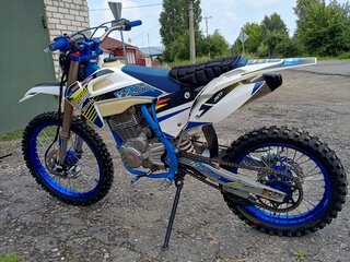 2020 Motoland Enduro 250, голубой, 90000 рублей, вид 3