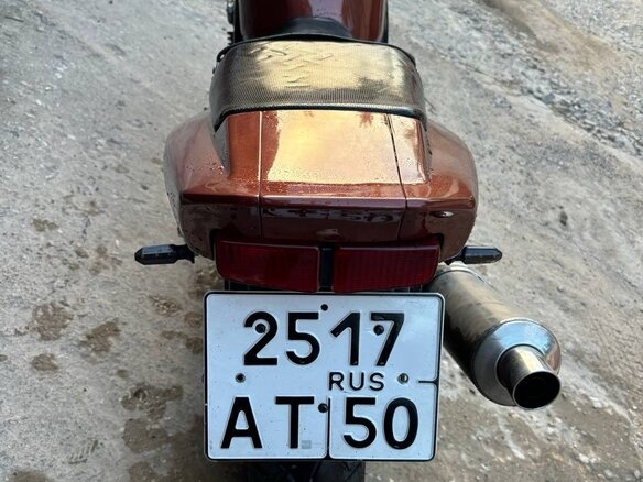 1998 Honda CB 400F, коричневый, 200000 рублей - вид 8