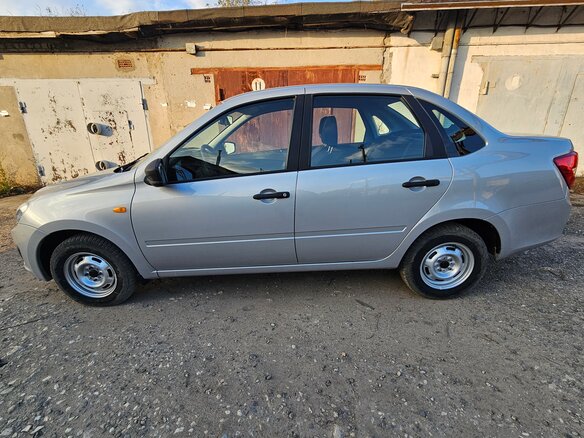 2016 Lada (ВАЗ) Granta I, серебристый, 530000 рублей - вид 14
