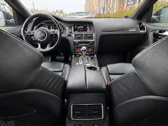 2012 Audi Q7 I (4L) Рестайлинг, чёрный, 3600000 рублей - вид 13