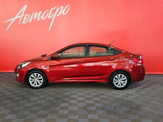 2016 Hyundai Solaris I Рестайлинг, красный, 980000 рублей, вид 2