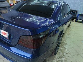 2007 BMW 5 серии 520d V (E60/E61) Рестайлинг, синий, 1100000 рублей, вид 4