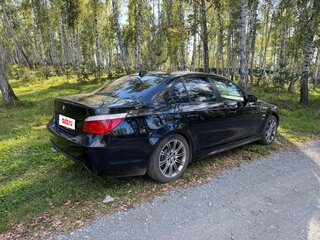 2008 BMW 5 серии 525xi V (E60/E61) Рестайлинг, чёрный, 1200000 рублей, вид 3