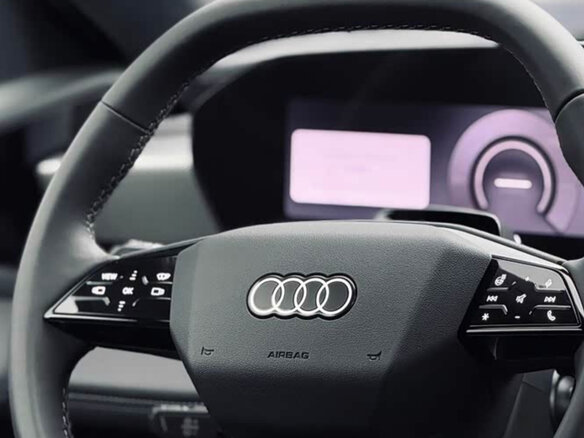 2026 Audi A6 e-tron A6L e-tron, синий - вид 6