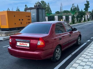 2006 Hyundai Accent ТагАЗ II, красный, 300000 рублей, вид 4