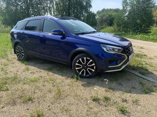 2025 Lada (ВАЗ) Vesta SW Cross I Рестайлинг (NG), синий, 1600000 рублей, вид 2